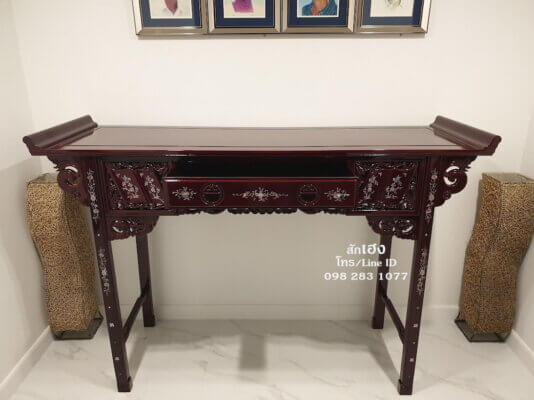 โต๊ะไหว้บรรพบุรุษ ฝังมุก